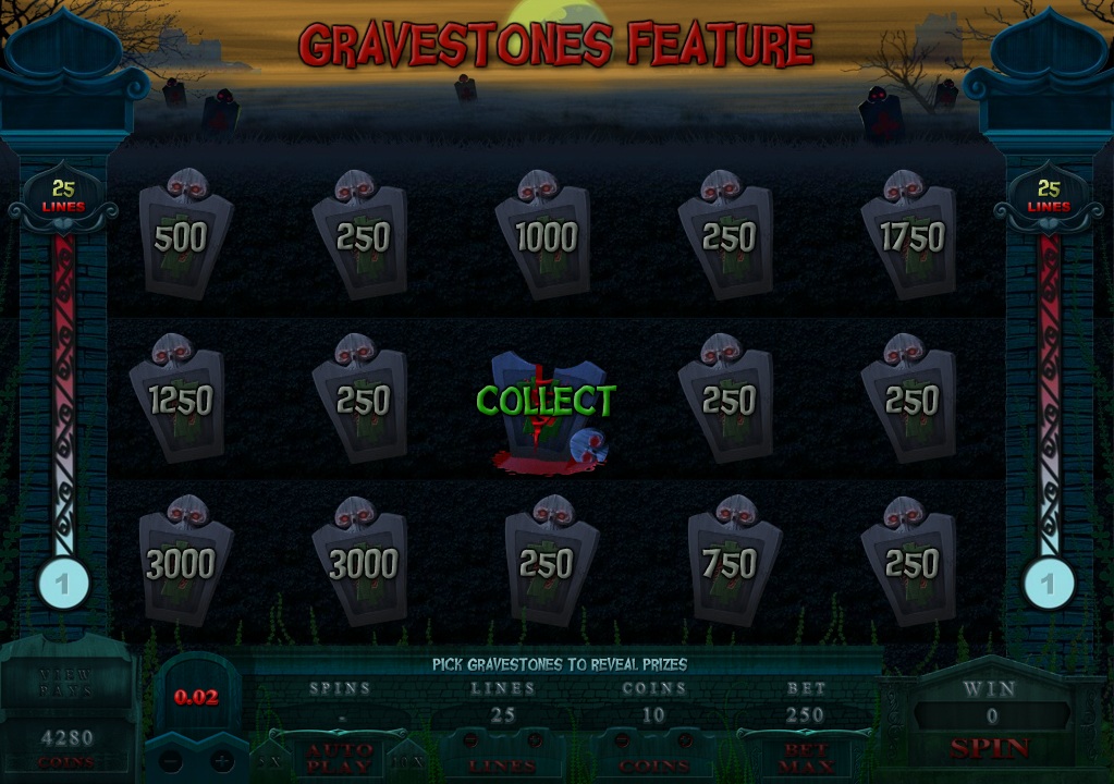 Alaxe in Zombieland Slot screenshot